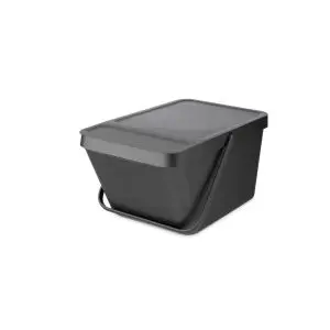Кош за смет за разделно събиране Brabantia Sort&Go Stackable 20L, Grey, (35942745)