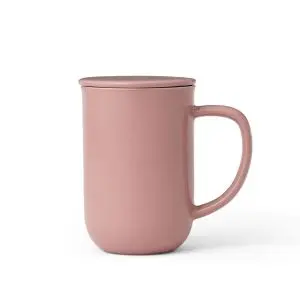 Чаша за чай с цедка VIVA Minima Stone Rose 500ml, (35942965)