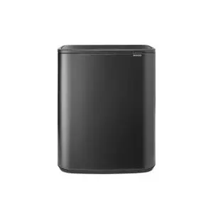 Кош за смет Brabantia Bo Touch 2x30L, Confident Grey, (35943329)