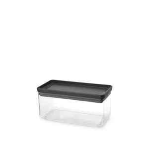 Кутия за съхранение на продукти Brabantia Tasty+ Stackable 1.5L, Dark Grey, (35943335)