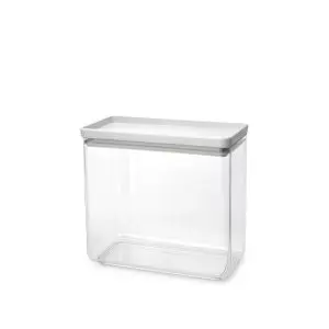 Кутия за съхранение на продукти Brabantia Tasty+ Stackable 3.5L, Light Grey, (35943338)