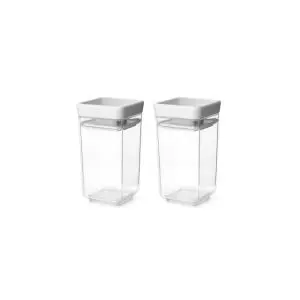 Бурканчета за съхранение на подправки комплект Brabantia Tasty+ Stackable 2x0.15L Light Grey, (35943344)