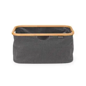 Панер за пране Brabantia Linn 40L, Pepper Black, сгъваем, (35943369)