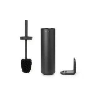 Четка за тоалетна със стойка Brabantia MindSet Mineral Infinite Grey N, (35943373)