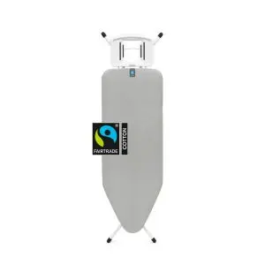 Маса за гладене Brabantia C 124x45cm с масивна поставка за ютия, Metallised, (35943671)