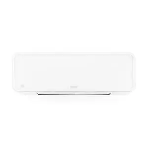 Печка керамична Muhler MCW-2035, 2000W, стенна, стъклен панел, LED дисплей, дистанционно управление, (35946841)