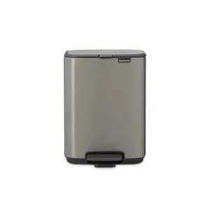 Кош за смет Brabantia Bo Pedal 4L, Platinum, (35946902)