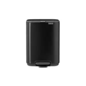 Кош за смет Brabantia Bo Pedal 4L, Matt Black (35948220)