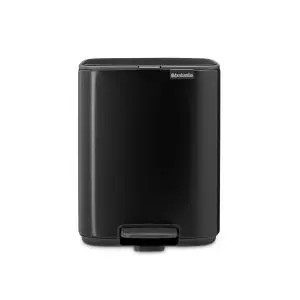 Кош за смет Brabantia Bo Pedal 7L, Matt Black, (35946909)
