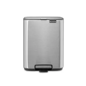 Кош за смет Brabantia Bo Pedal 7L, Matt Steel Fingerprint Proof, (35946912)