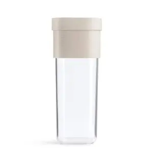 Буркан за съхранение с допълнителна приставка Lekue Beige, 1.35-1.6L, (35946972)