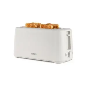 Тостер за 4 филии Muhler MT-747 Dune, 1450W, 2 дълги слота, (35949848)