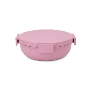 Купа за салата Brabantia Make&Take 1.3L, Lilac Pink, (35947023)