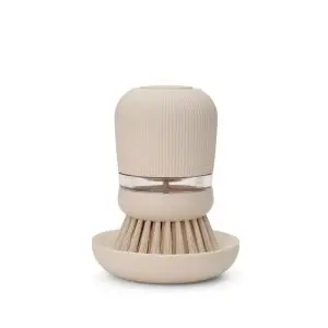 Четка с дозатор за препарат за съдове Brabantia SinkSide Soft Beige, (35947031)