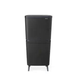 Кош за смет за разделно събиране Brabantia SortUp Hi 20+25L, Dark Grey, (35949808)