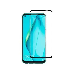 Стъклен протектор CURVED GLASS 9D за Huawei P40 Lite, Черен