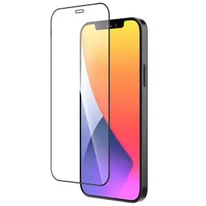 Стъклен протектор CURVED GLASS 9D за IPHONE 12, Черен