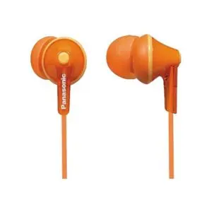 Aудио слушалки Panasonic RP-HJE125E-D, In-Ear, Оранжеви/Orange