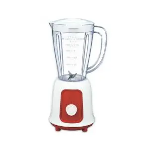 Блендер ZEPHYR ZP 1162 G, 500W, 1.5 литра, 2 степени + импулс, Бял/червен, (18077)