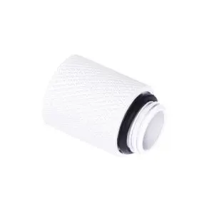 Удължител Alphacool Eiszapfen, 20 mm, G1/4 вънжна към G1/4 вътрешна резба, Бял, (35936424)