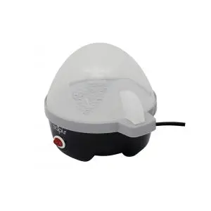 Яйцеварка SAPIR SP 1982 A, 350W, 7 яйца, Приставка за готвене на пара, Черен, (18723)
