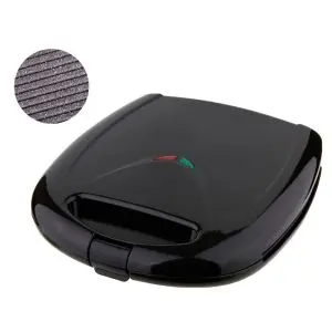 Тостер за сандвичи SAPIR SP 1442 AMM, 1200W, За 4 филийки, Мраморни грил плочи, Черен, (18309)