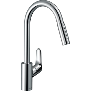 Кухненски смесител hansgrohe Focus M41-H240 pull out, (21960)