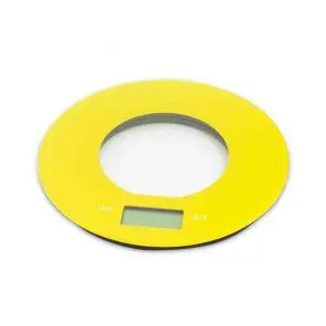 Кухненска дигитална везна SAPIR SP 1651 O, 5 кг, LCD екран, Жълт, (18474)