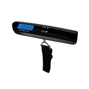 Дигитален кантар за багаж SAPIR SP 1652 A, До 50 кг, LCD дисплей, Черен, (18328)