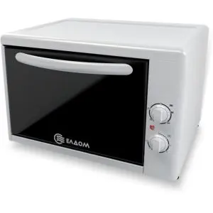 Мини фурна Елдом 204VW, 38 L, 2700W, Закрит долен нагревател, Бял, (13282)