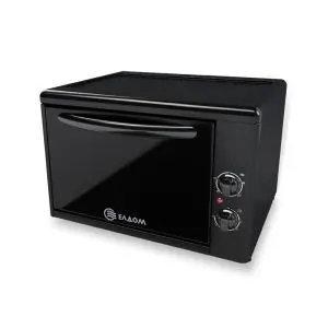 Мини фурна Елдом 204VN, 38 L, 2700W, Закрит долен нагревател, Черен, (13283)