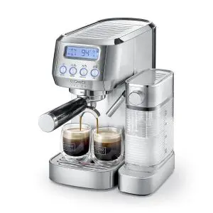 Машина за еспресо Caso, Gourmet Latte резервоар за вода 1,3 литра, резервоар за мляко 700 мл, (35945233)