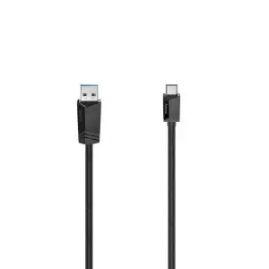 Кабел HAMA USB 3.2 Gen 2, USB-C мъжко - USB-A мъжко, 1 м, 10 Gbit/s.,3А, (35934405)