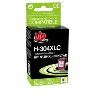 Мастилница UPRINT HP 304XL, HP DJ 2620/2630/ 3750/ 3760/ 3762, 400 копия, Color, (35935947)