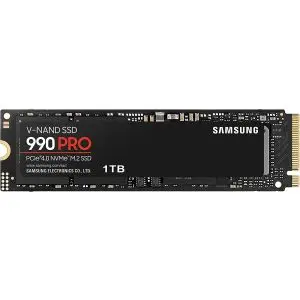 SSD SAMSUNG 990 PRO, 1TB, M.2 Type 2280, MZ-V9P1T0BW, (35935700)