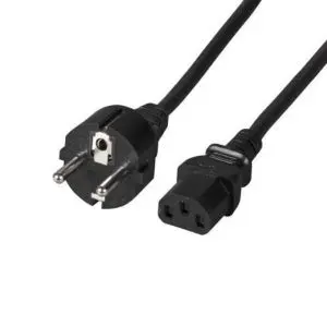 Захранващ кабел FSP Group, Шуко, 3pin(IEC C5) женско, 1.8м, Черен, (35934965)