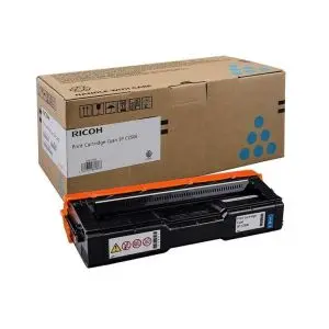 Тонер касета Ricoh SPC252E, 4000 копия, 407532, Cyan, (35933223)