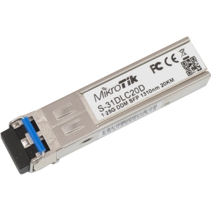 SFP модул Mikrotik S-31DLC20D, 1.25G, 20km, (35939080)