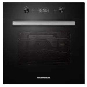 Готварска фурна за вграждане HEINNER HBO-M709GCDRC-GBK, Сензорен контролен панел, Каталитично самопочистване, Черен, (22441)