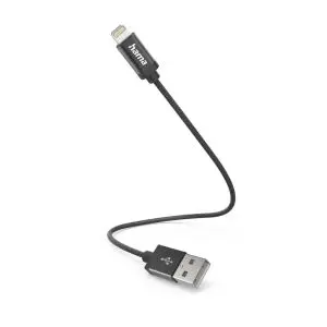 Кабел за зареждане USB-A -Lightning, 0.2м, 201578, (35937779)