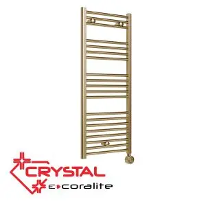 Електрическа лира за баня Crystal E-CORALITE 500 W SB-BRASS, (35946536)