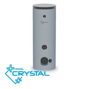 Комбиниран бойлер Crystal 200 L, с 2 увеличени топлообменника, (35946553)