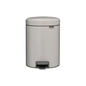 Кош за смет с педал Brabantia NewIcon 5L, Soft Grey, (35947036)
