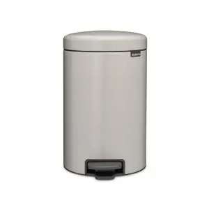 Кош за смет с педал Brabantia NewIcon 12L, Soft Grey, (35947042)