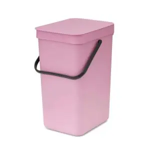 Кош за смет за разделно събиране Brabantia Sort&Go 12L, Lilac Pink, (35947067)