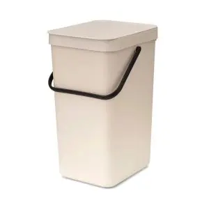 Кош за смет за разделно събиране Brabantia Sort&Go 16L, Soft Beige, (35947068)