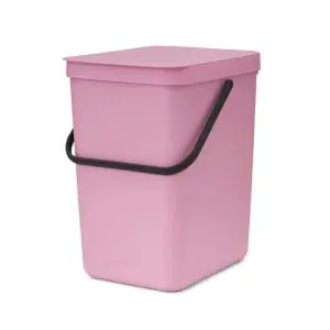 Кош за смет за разделно събиране Brabantia Sort&Go 25L, Lilac Pink, (35947071)