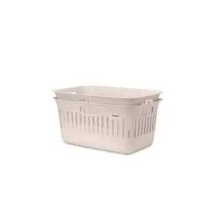 Комплект панери за пране Brabantia Collect-It 40L, Soft Beige 2 броя, (35947087)