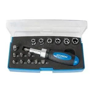 Отвертка с битове HY-40215 комплект HYUNDAI (35947452)