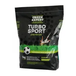 Тревна смеска Спорт Green Expert 5кг за 175-200 м2 на Лактофол (35947639)